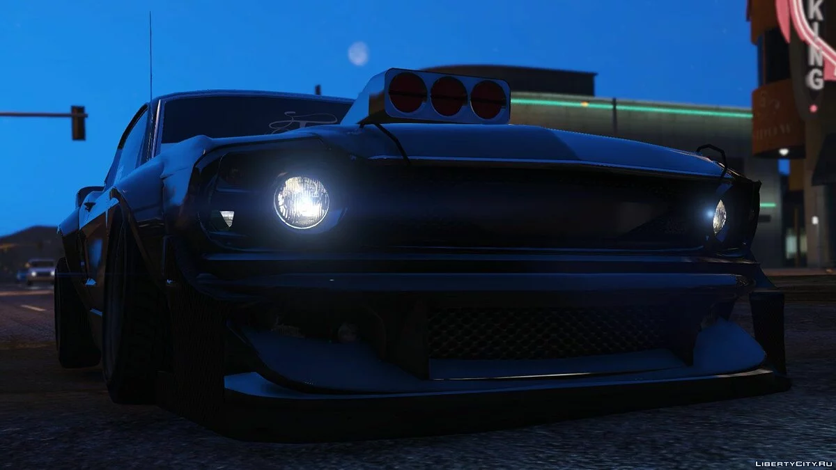 GTA Online Midnight Club: Los Santos Tuners /Vapid Dominator ST DOZER (Replace) V1.0 Beta / GTA 5