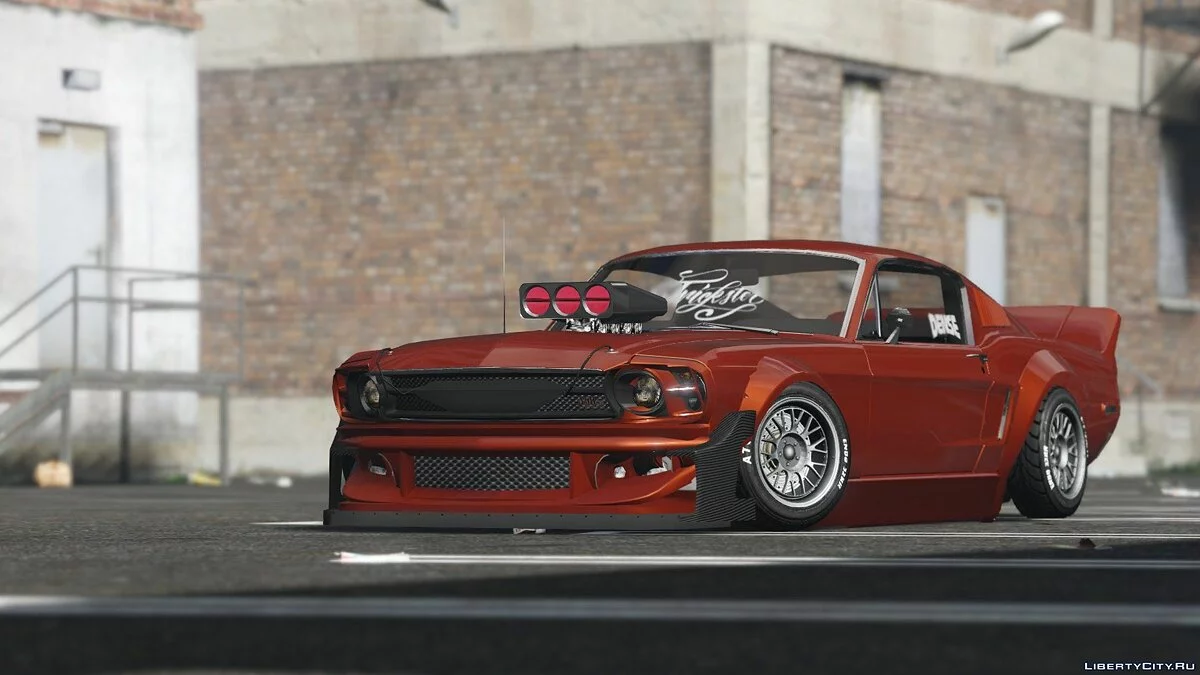 GTA Online Midnight Club: Los Santos Tuners /Vapid Dominator ST DOZER (Replace) V1.0 Beta / GTA 5
