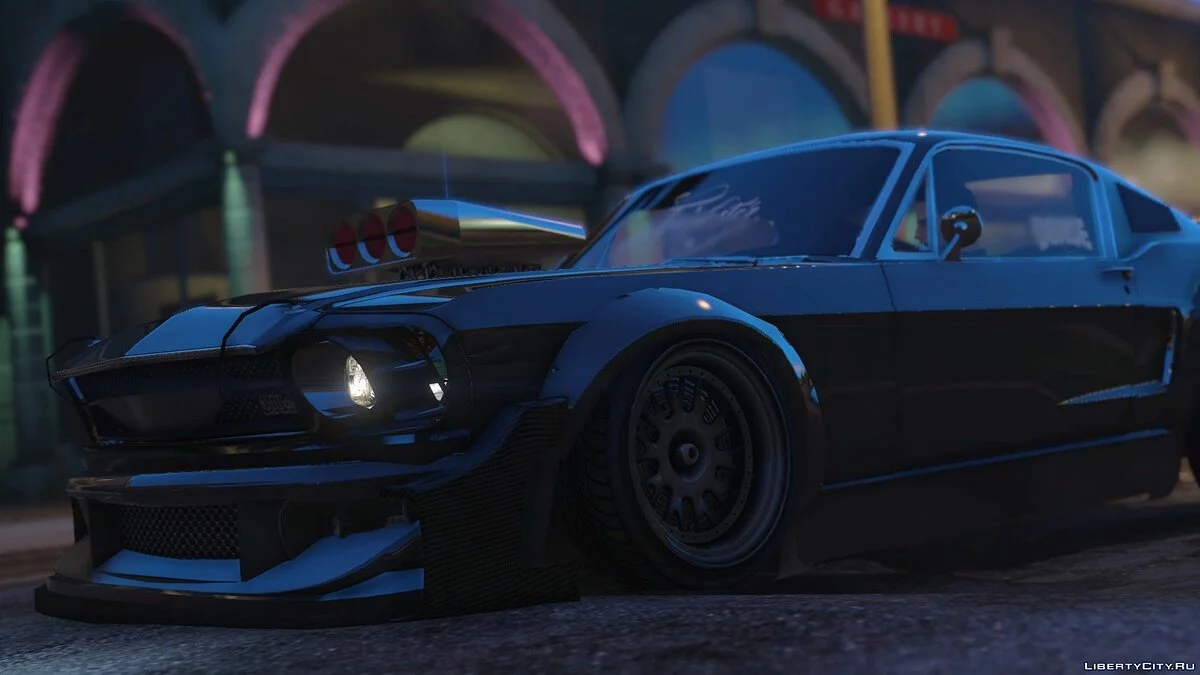 GTA Online Midnight Club: Los Santos Tuners /Vapid Dominator ST DOZER (Replace) V1.0 Beta / GTA 5
