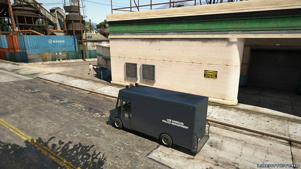 LAPD Boxville 70's / GTA 5