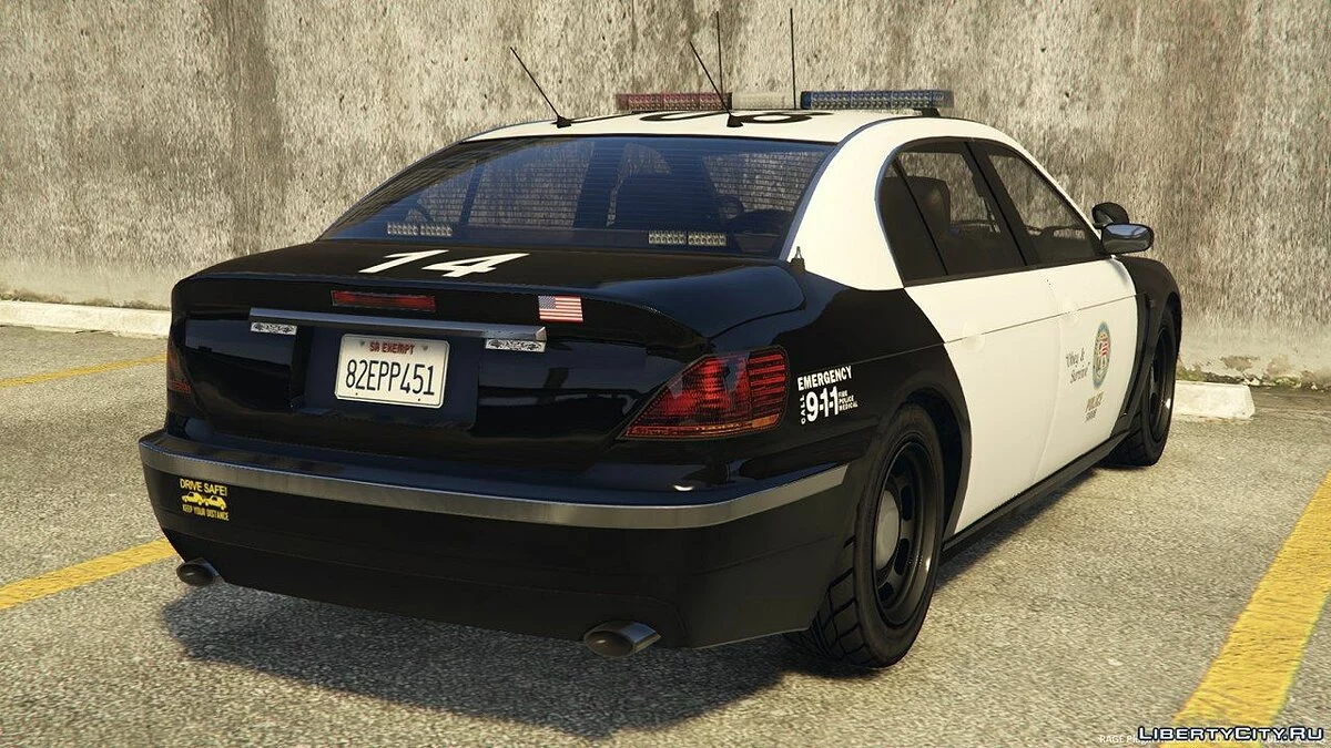 Ubermacht Oracle XS Police Pursuit Vehicle / GTA 5
