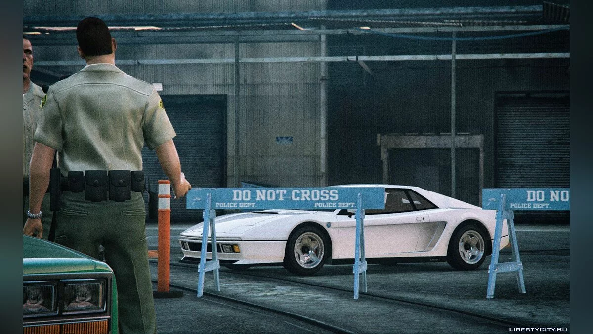 Grotti Cheetah Classic - Vice City PD [Add-On] 2.0 / GTA 5