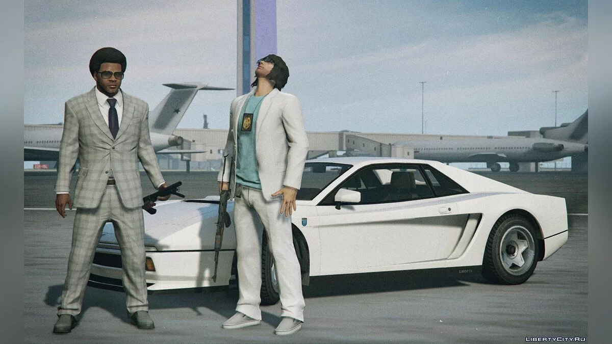 Grotti Cheetah Classic - Vice City PD [Add-On] 2.0 / GTA 5