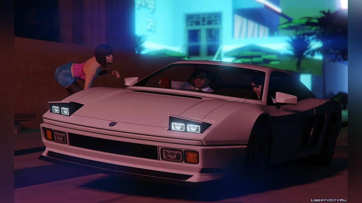 Grotti Cheetah Classic - Vice City PD [Add-On] 2.0 / GTA 5