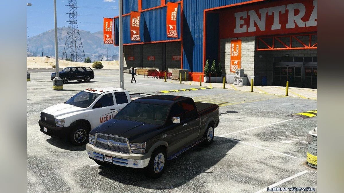 Updated Bravado Bison (Civilian Full-Size) [REPLACE] V1.0 / GTA 5