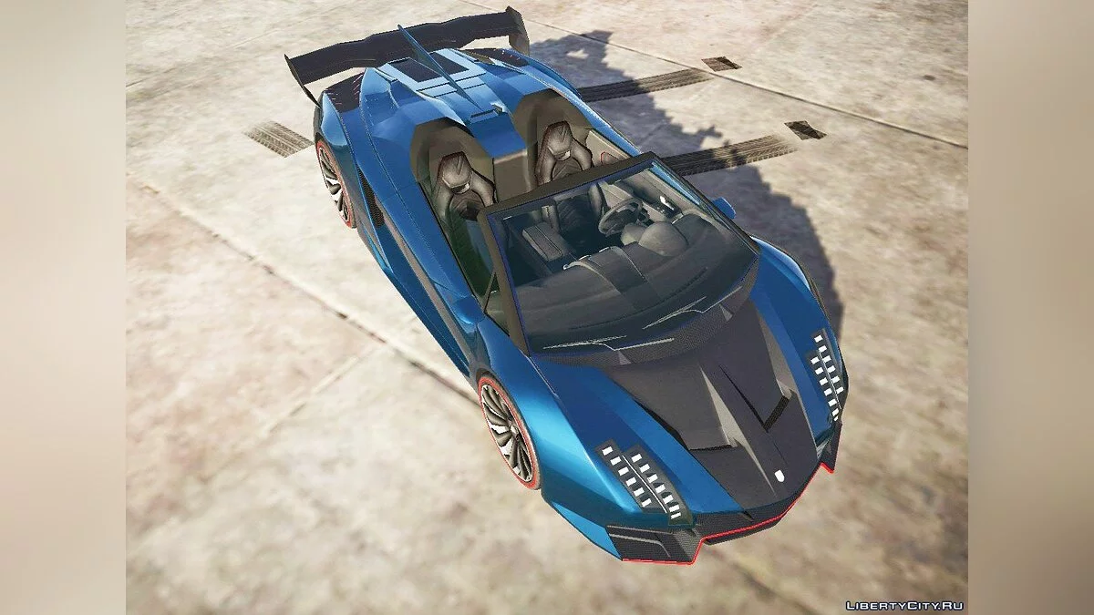 Pegassi Zentorno Roadster [Add-On] 0.095 / GTA 5