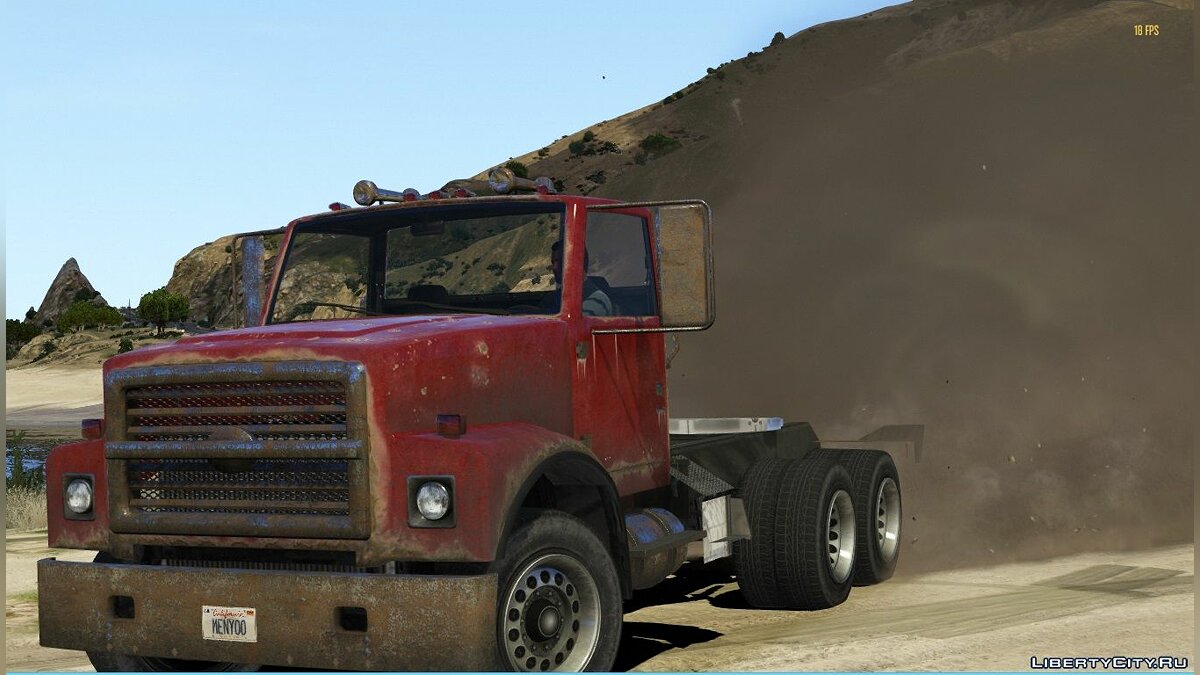 Скачать Rust Bucket Semi Truck [Replace/ADD-on] 1.0 для GTA 5