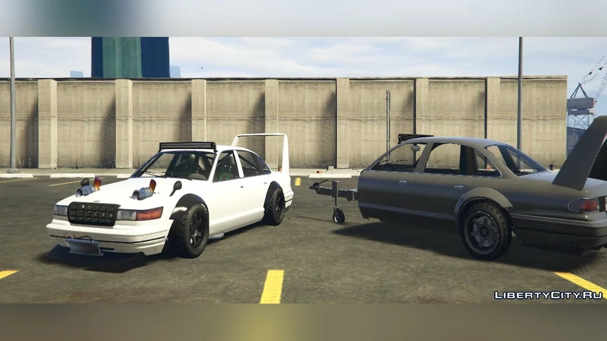 Vapid Stanier & Trailer Custom [ Add-On] 1.0 / GTA 5