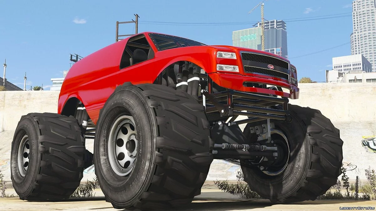 Vapid Liberator Mapped [ Add-On | Tuning | Liverys | Template ] 1.1 / GTA 5