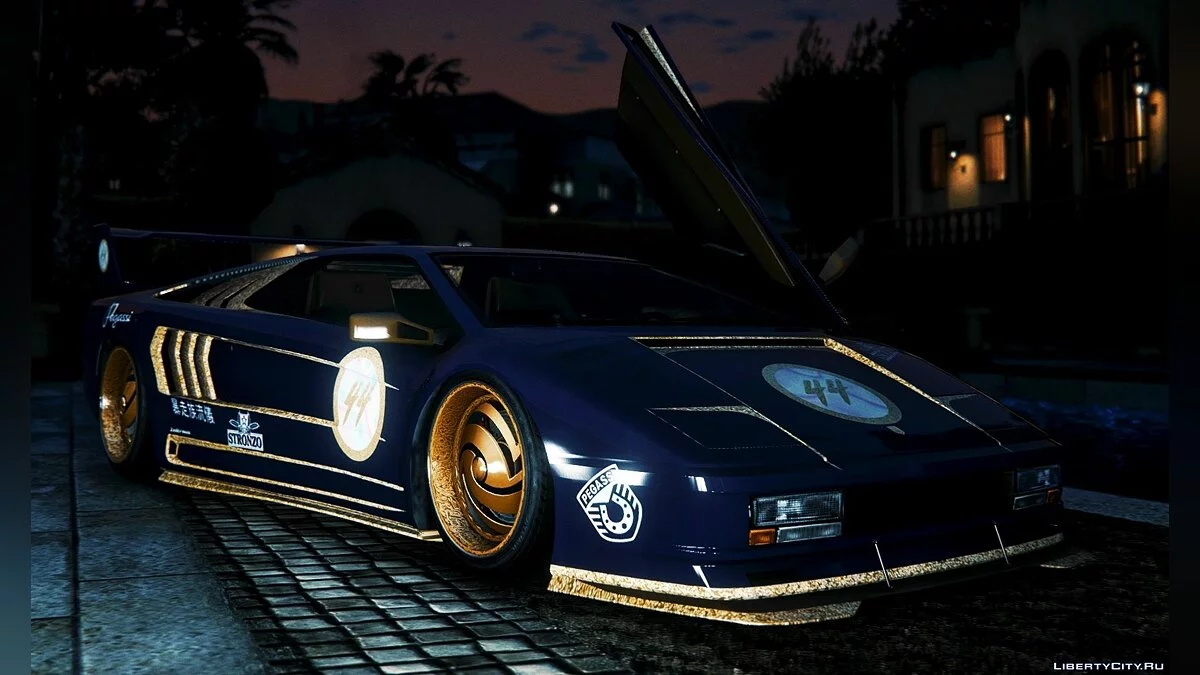 Pegassi Infernus Classic - Improved & Mapped [Replace | Liveries | Template] 1.0 / GTA 5
