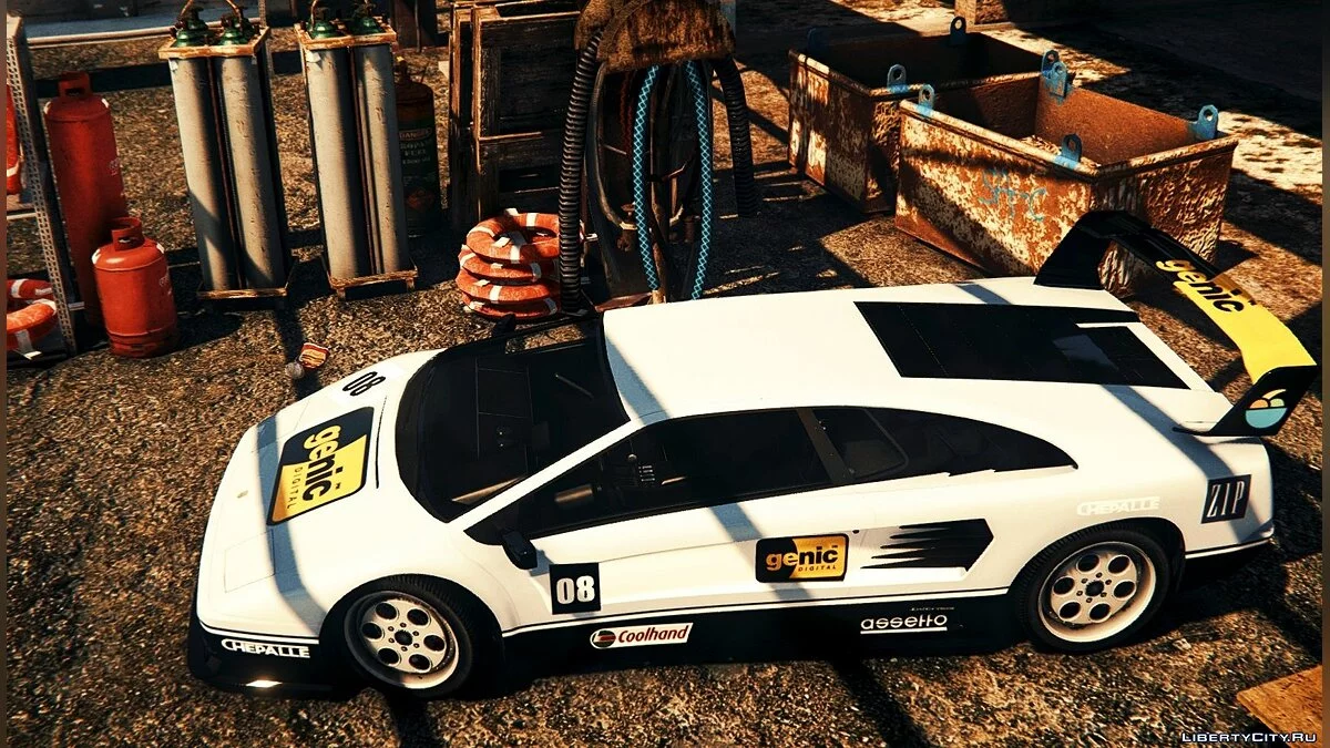 Pegassi Infernus Classic - Improved & Mapped [Replace | Liveries | Template] 1.0 / GTA 5