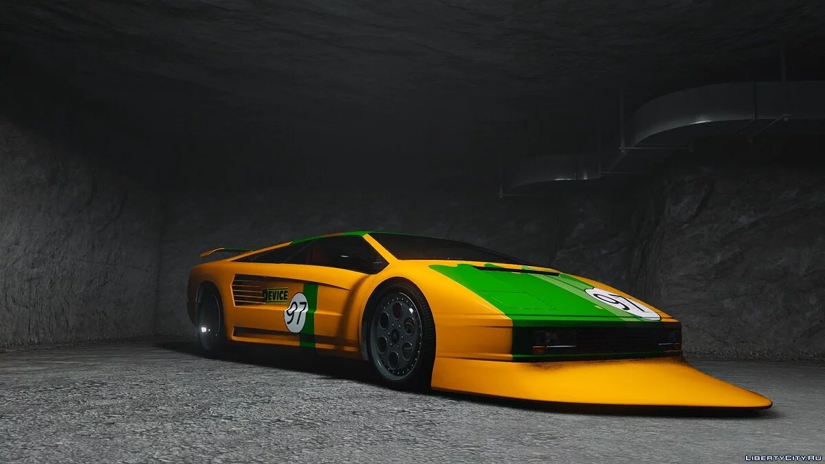 Pegassi Infernus Classic - Improved & Mapped [Replace | Liveries | Template] 1.0 / GTA 5