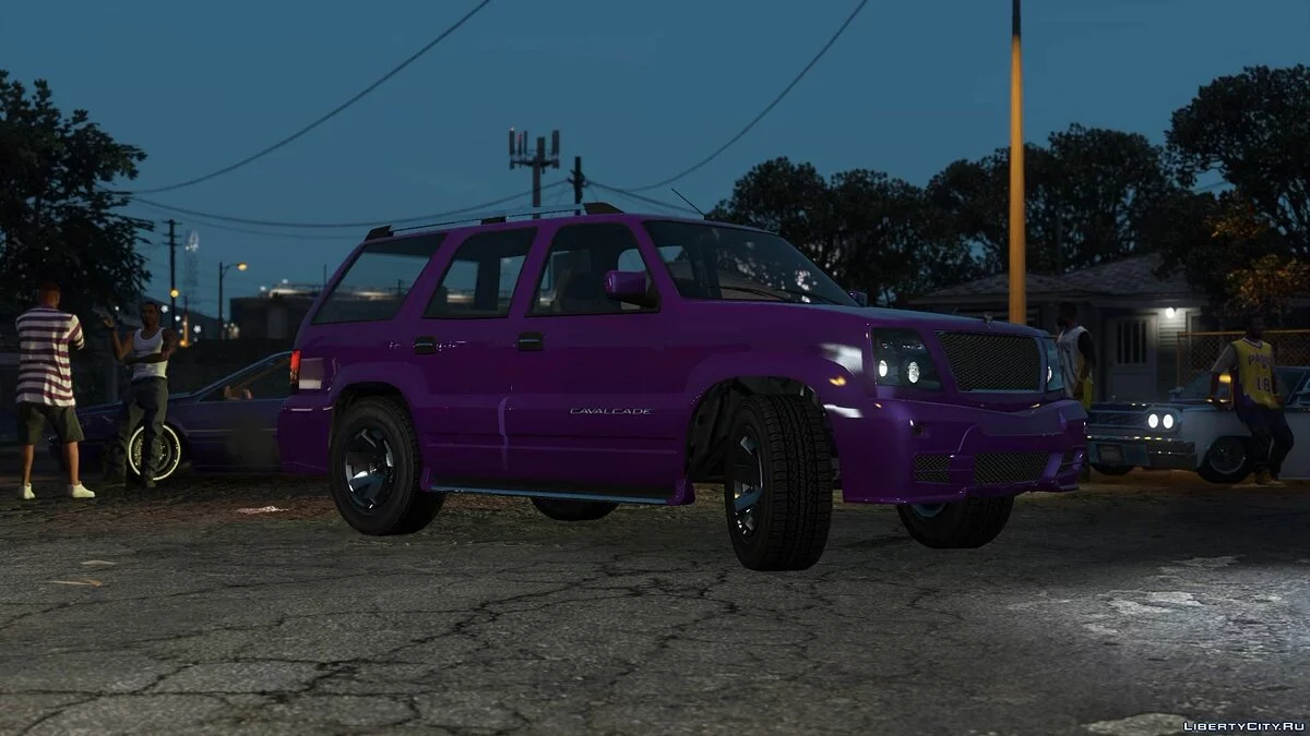 Albany Cavalcade из GTA 4 (Улучшенный) [Replace] 1.0 / GTA 5