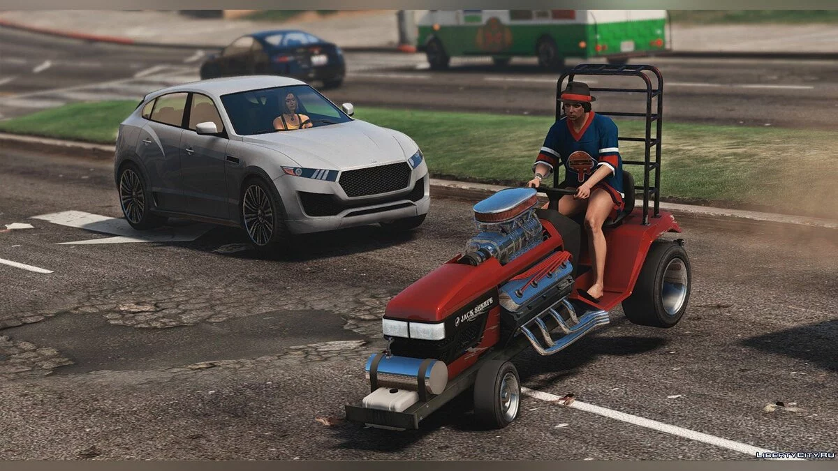 Jack Sheepe Lawn ReMower [Add-On] v1.1 / GTA 5