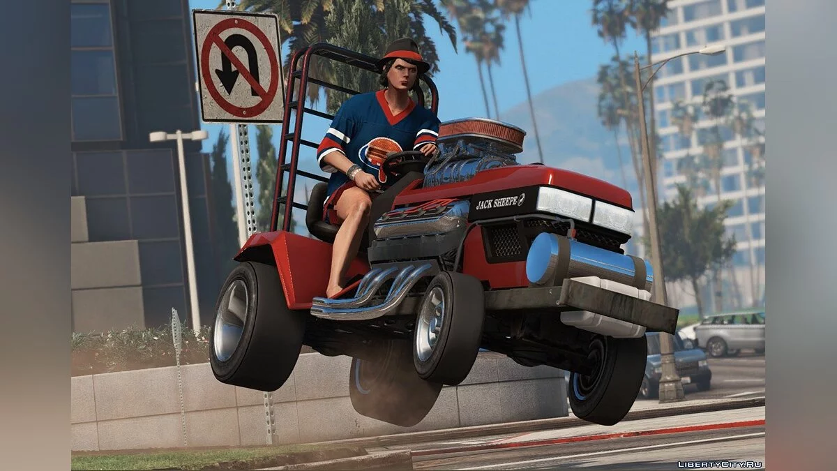 Jack Sheepe Lawn ReMower [Add-On] v1.1 / GTA 5