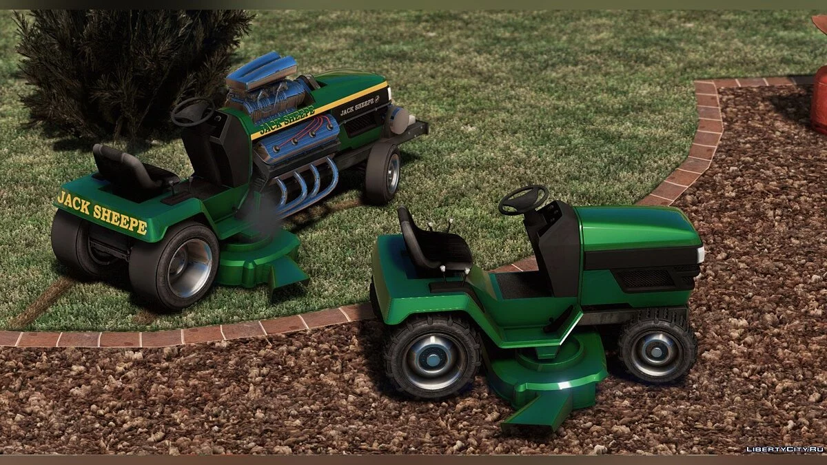 Jack Sheepe Lawn ReMower [Add-On] v1.1 / GTA 5