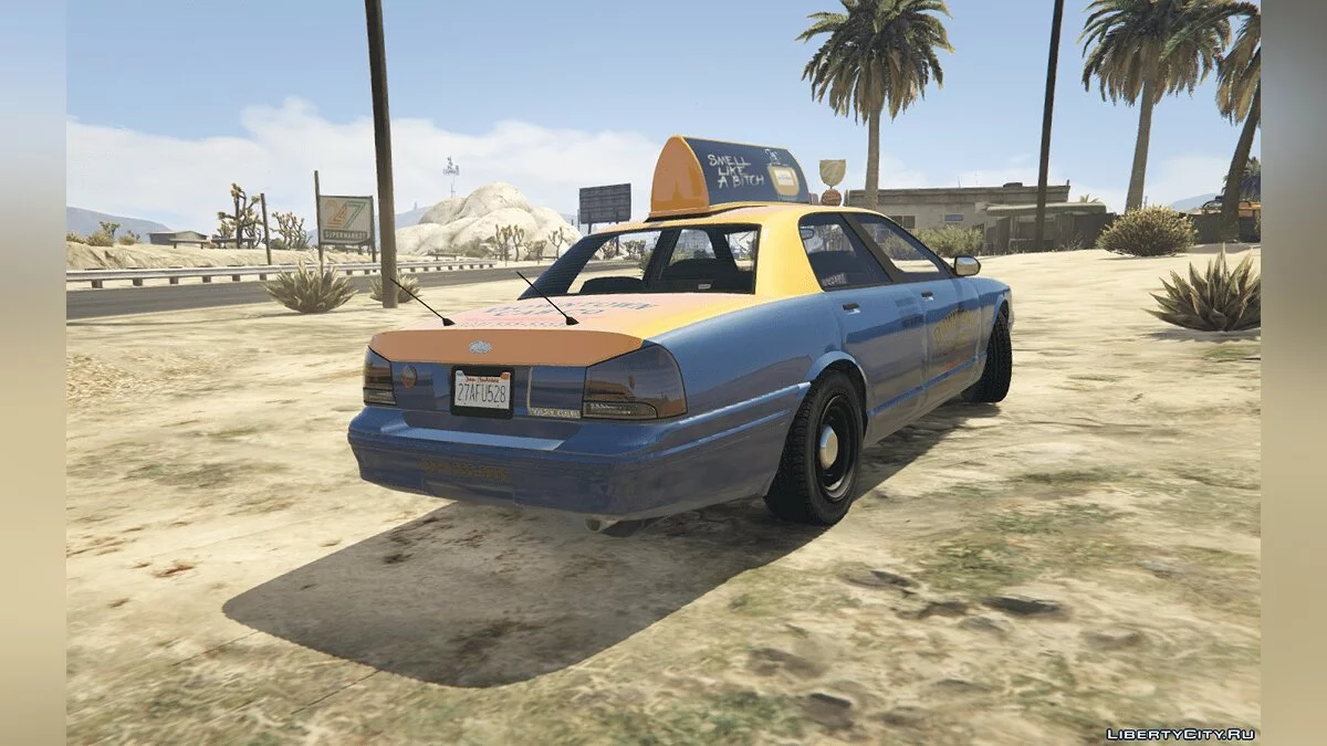 RHD Vapid Taxi [Replace | RHD] Final / GTA 5