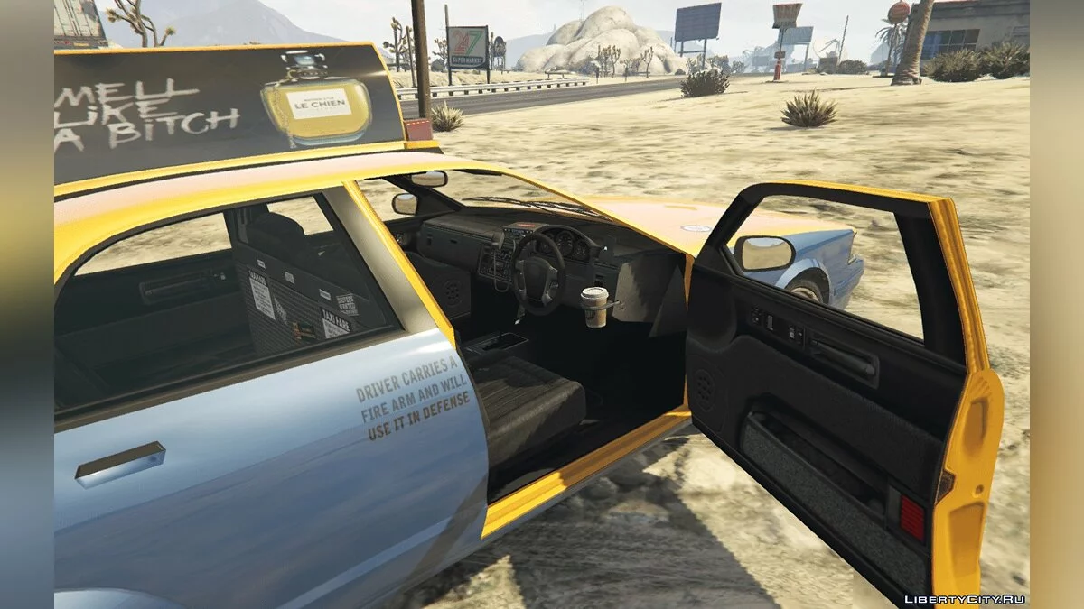 RHD Vapid Taxi [Replace | RHD] Final / GTA 5