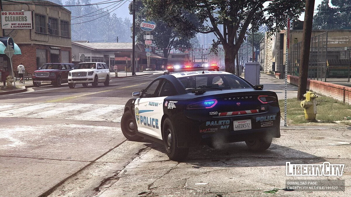 Fictional PBPD Buffalo STX (DLS) v1.4 / GTA 5