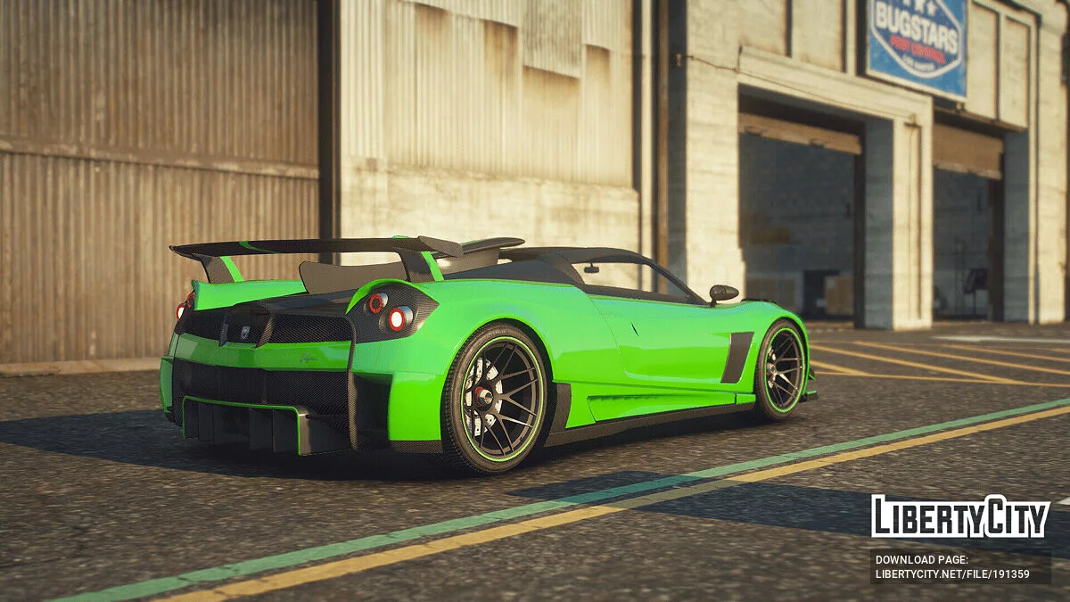 Pegassi Osiris Roadster v1.2 / GTA 5