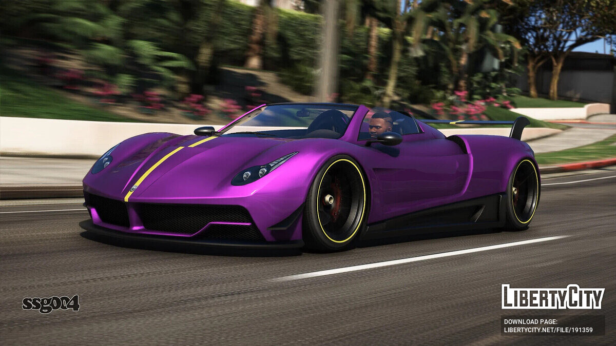 Скачать Pegassi Osiris Roadster v1.2 для GTA 5