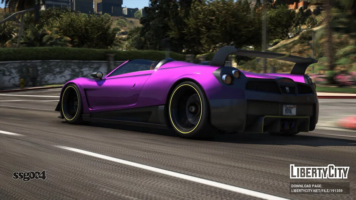 Pegassi Osiris Roadster v1.2 / GTA 5
