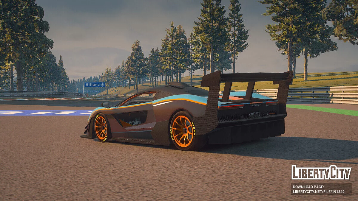 Progen Emerus GTR v1.1 / GTA 5