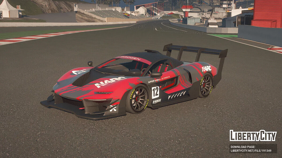 Progen Emerus GTR v1.1 / GTA 5