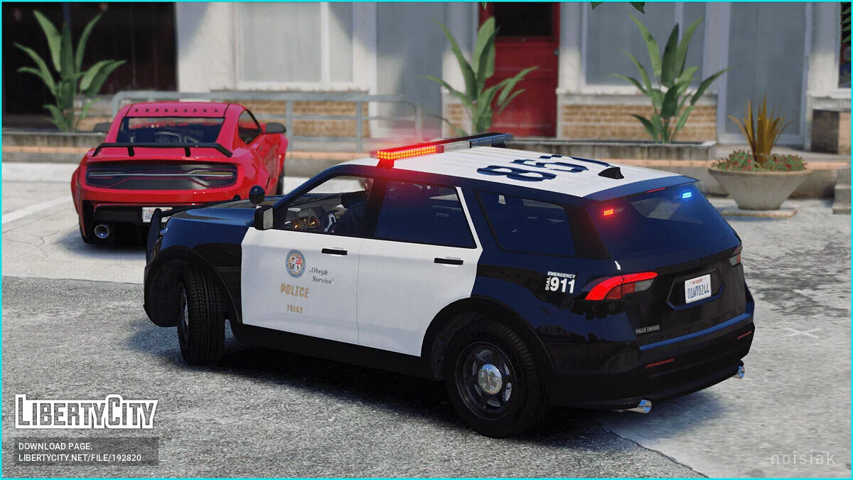 Police Vapid Scout 2020 v1.0 / GTA 5