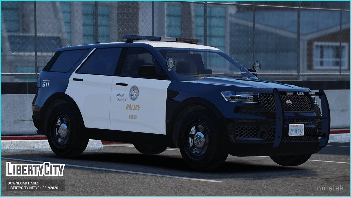 Police Vapid Scout 2020 v1.0 / GTA 5