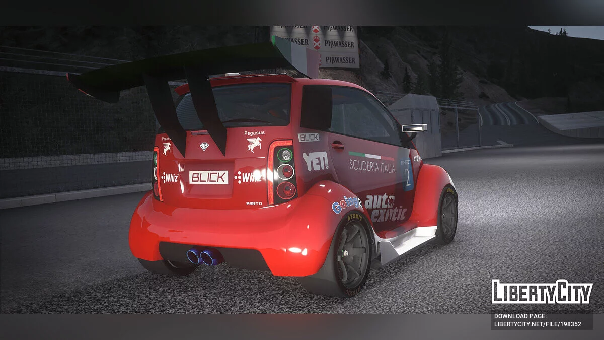 Benefactor Panto (Racecar) [Add-On | Tuning | LODs] 1.0 / GTA 5
