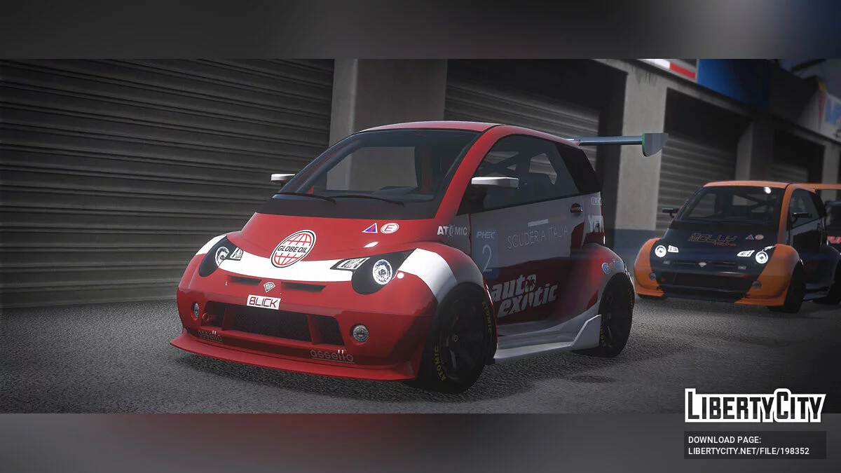 Benefactor Panto (Racecar) [Add-On | Tuning | LODs] 1.0 / GTA 5