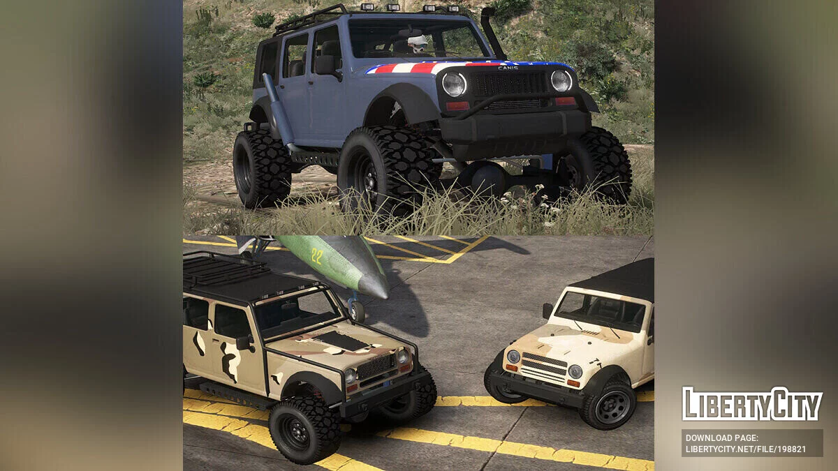 Canis Mesa 4x4 [Add-On] 1.0 / GTA 5