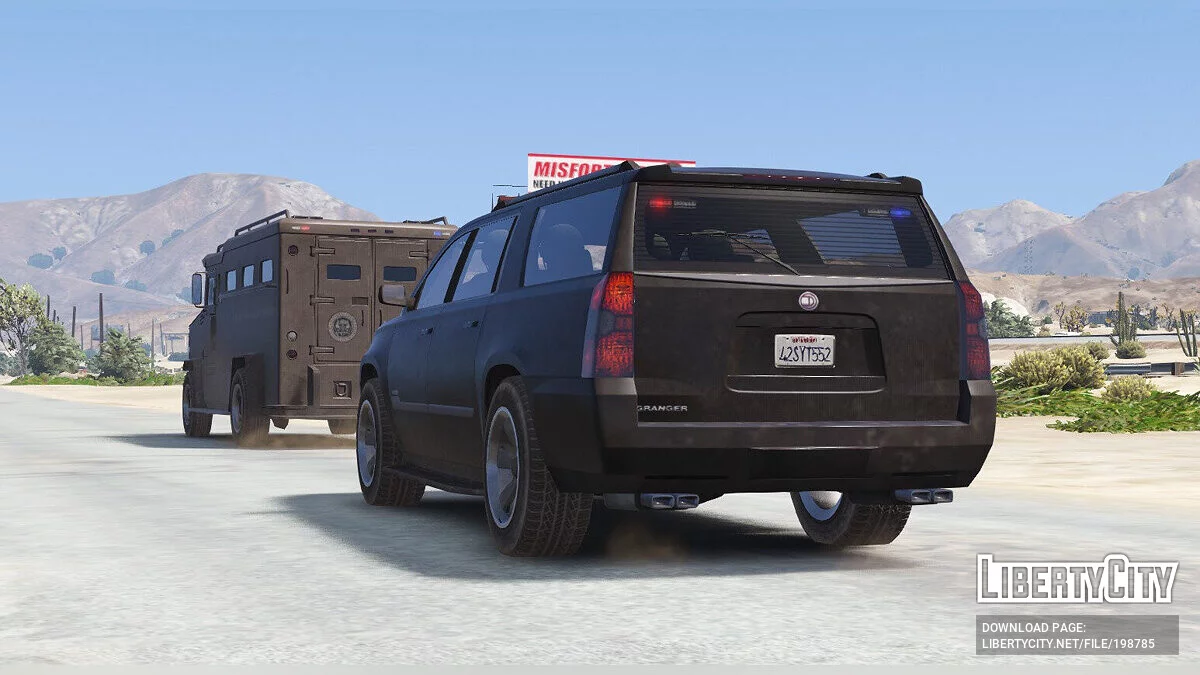 Unmarked Granger2 [Replace] 1.2 / GTA 5