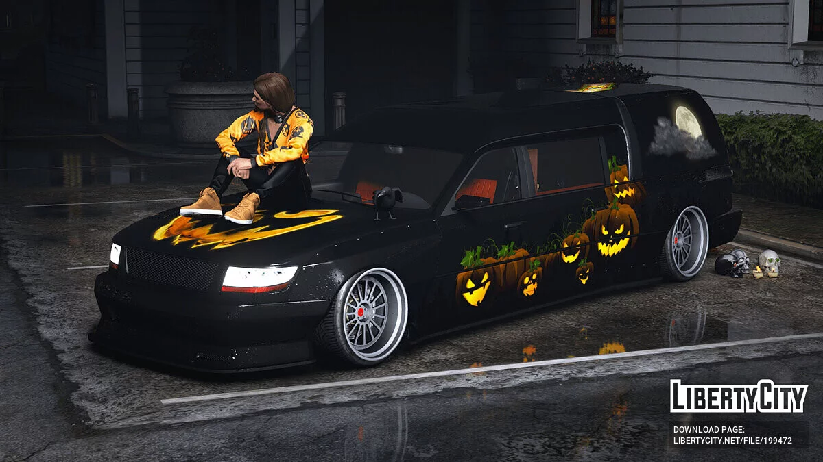 Chariot Romero Hearse Widebody | Add-On | Tuning | LODs | 1.0 / GTA 5