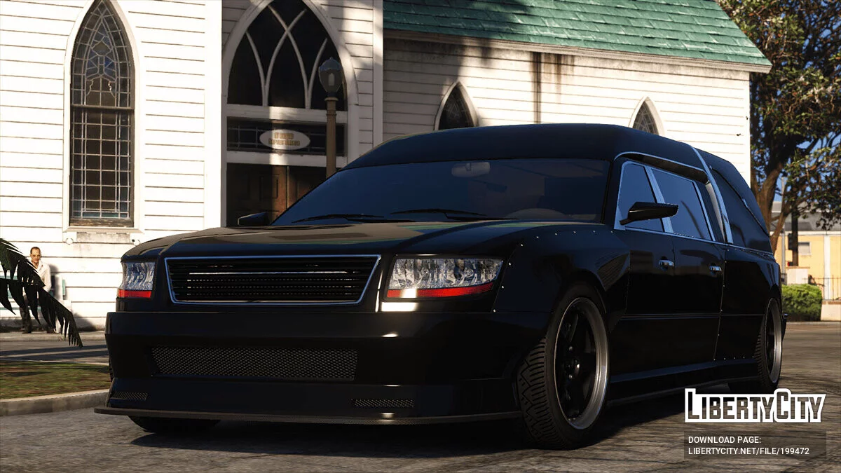 Chariot Romero Hearse Widebody | Add-On | Tuning | LODs | 1.0 / GTA 5