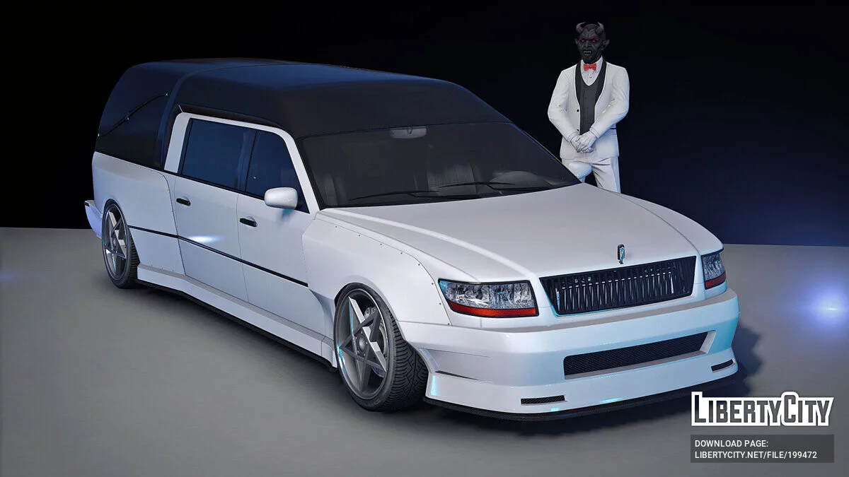 Chariot Romero Hearse Widebody | Add-On | Tuning | LODs | 1.0 / GTA 5