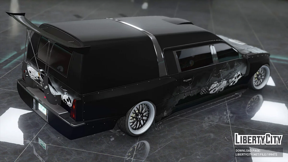 Chariot Romero Hearse Widebody | Add-On | Tuning | LODs | 1.0 / GTA 5