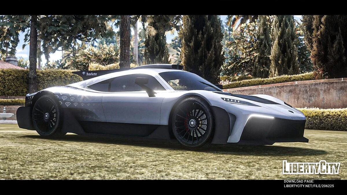 Benefactor Krieger Type II (Add-on I Replace I Livery) v1.1 (fix) / GTA 5