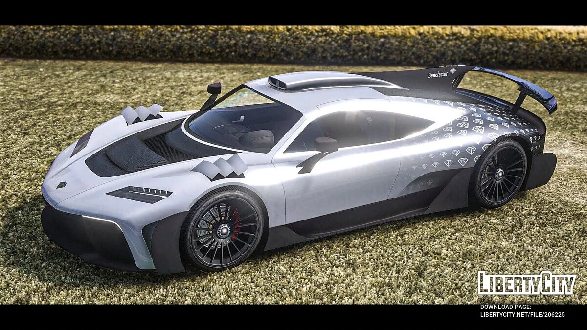 Benefactor Krieger Type II (Add-on I Replace I Livery) v1.1 (fix) / GTA 5