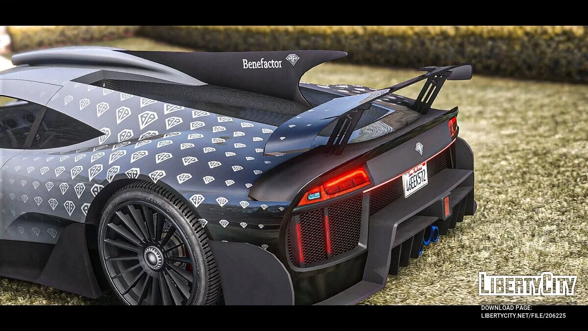 Benefactor Krieger Type II (Add-on I Replace I Livery) v1.1 (fix) / GTA 5