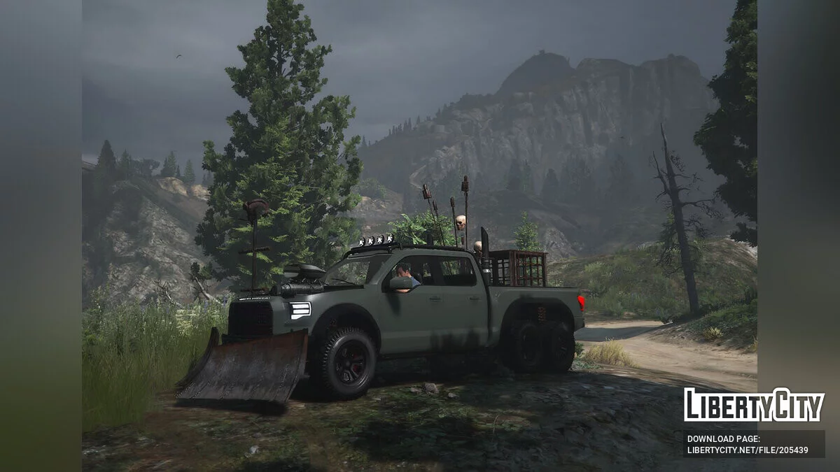 Caracara 6x6 no turret 8 seater [Add-On|FiveM] / GTA 5