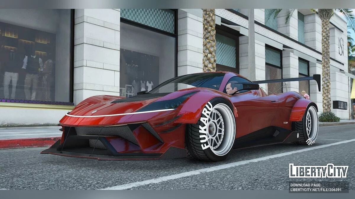 Grotti Furia WideBody v2.0 / GTA 5