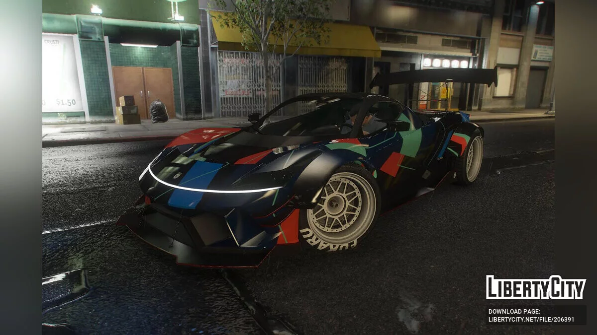 Grotti Furia WideBody v2.0 / GTA 5