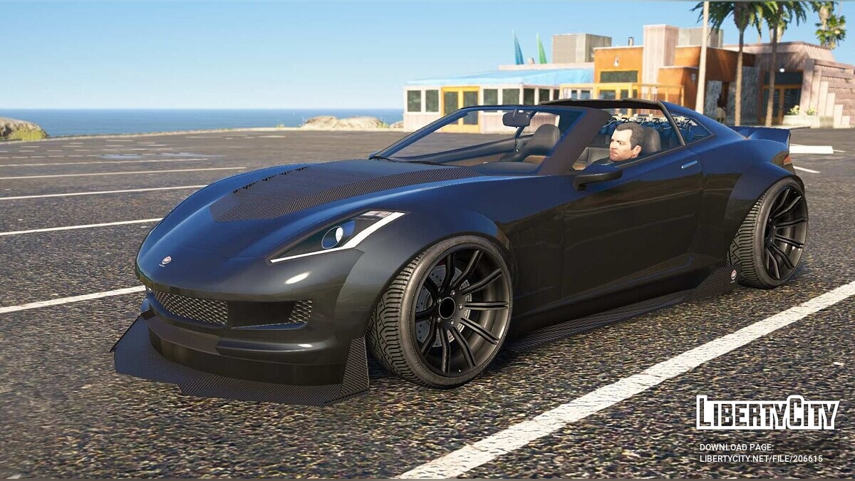 Скачать Coquette Widebody v1.0 для GTA 5