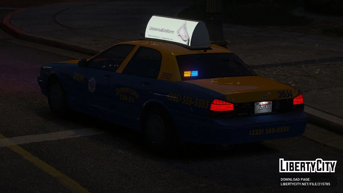 Vapid Stanier - LSPD Undercover Taxi / GTA 5