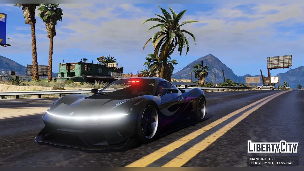2022 Unmarked Grotti Furia v1.0.0 / GTA 5