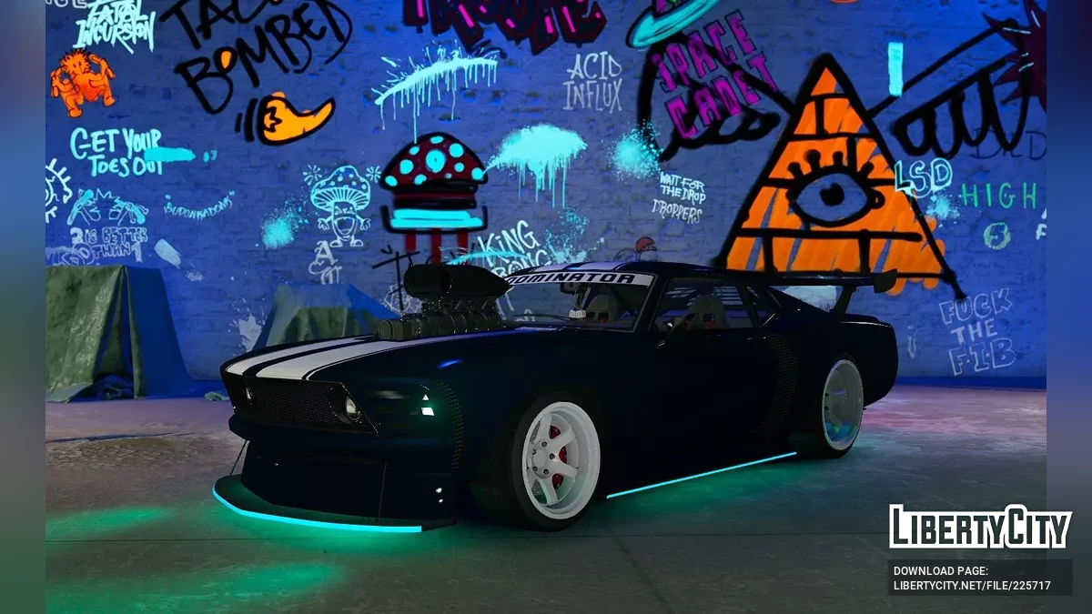 Dominator GTT Custom v1.0 / GTA 5