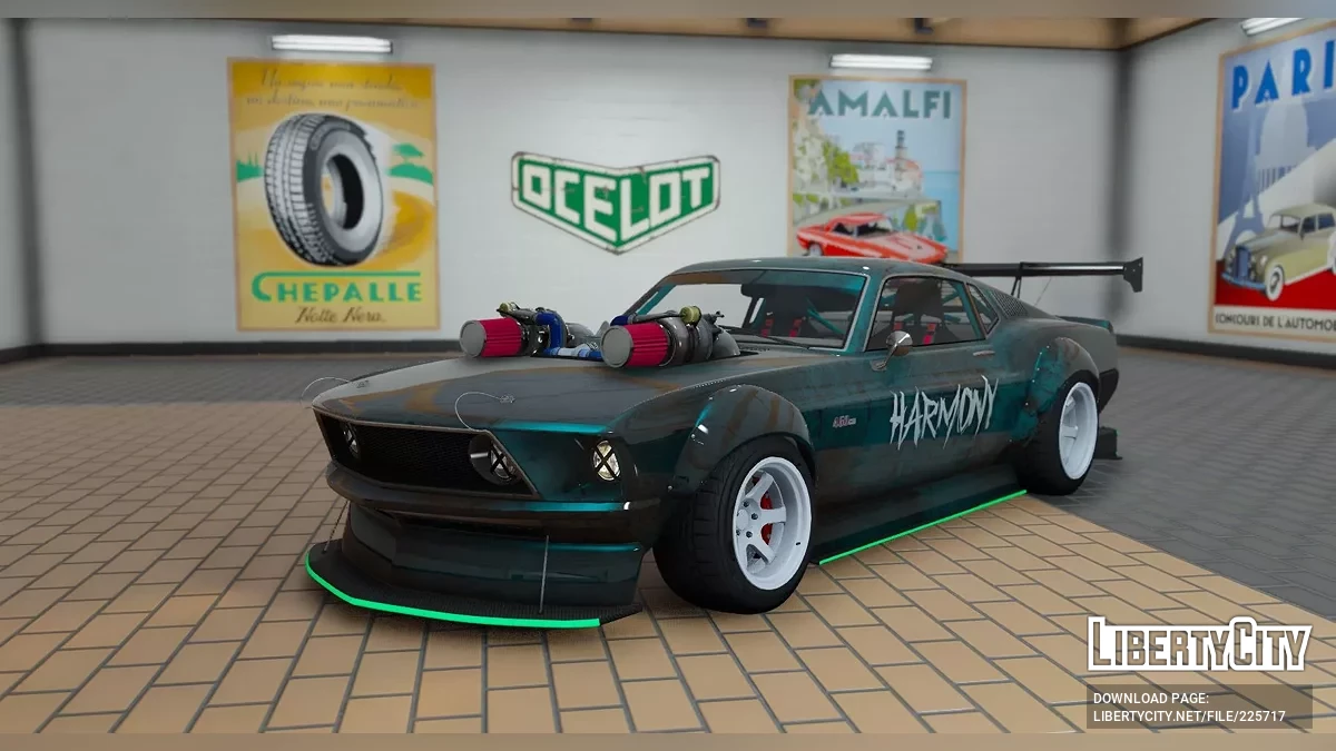 Dominator GTT Custom v1.0 / GTA 5