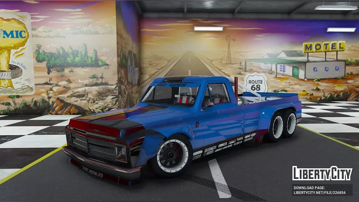 Yosemite 6x6 Custom v1.0 / GTA 5